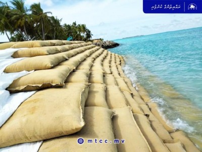 ދިއްދޫ ގޮނޑުދޮށް ހިމާޔަތްކުރުމުގެ 65 ޕަސެންޓު މަސައްކަތް ނިމިއްޖެ