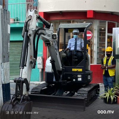 މާލޭގެ ރޯޝަނީ މަގު ހެދުމުގެ މަސައްކަތް ފަށައިފި