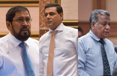 ރިޔާސަތު ބަލަހައްޓަވާ މެންބަރުންގެ ލިސްޓުގެ ކުރީގައި ސިޔާމް، ގާސިމް އަދި ސަލީމް