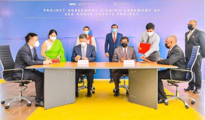 ދިވެހި ކުންފުންޏަކުން ލަންކާގައި ޔޮޓު ބަންނަ ފެސިލިޓީއެއް އަޅަނީ