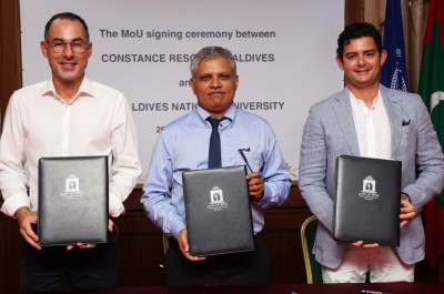 މީހުން ބިނާ ކުުރުމަށް ގައުމީ ޔުނިވާސިޓީ އާއި ކޮންސްޓެންސްއާ ދެމެދު އެމްއޯޔޫއެއް