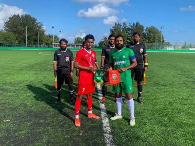 މީދޫ ކޮޅަށް ޒުވާން ގައުމީ ޓީމު ހަތް ލަނޑު ޖަހައިފި