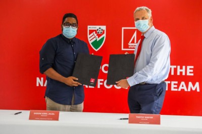 ގައުމީ ފުޓްބޯޅަ ޓީމްތަކުގެ ޕާޓްނަރަކަށް މިފަހަރުވެސް ބީއެމްއެލް