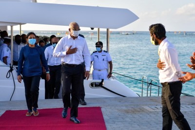 މޮނިޓަރިންއިން ނެގުމާއެކު ރައީސް މަޑުއްވަރީއަށް ވަޑައިގަންނަވަން ހަމަޖެހިއްޖެ