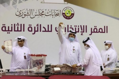 ގަތަރުގައި އިންތިޚާބެއް ބޭއްވީ ނަމެއްގައި، އެއީ ޑިމޮކްރަސީގެ ނަމުގައި ކަންދެއްކުން: މުހައްލިލުން