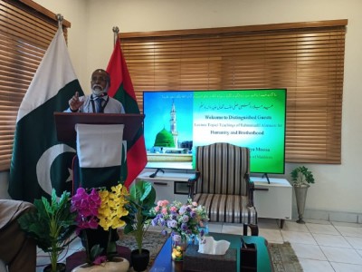 ރަސޫލާގެ އީދު މީލާދާ ދިމާކޮށް ޕާކިސްތާނު އެމްބަސީން ދަރުހެއް ބާއްވައިފި