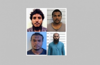 ނަޝީދަށް ދިން ހަމަލާ: ދައުވާ ކުރި ހަތަރު މީހުންގެ ބަންދު ދަމަހައްޓައިފި