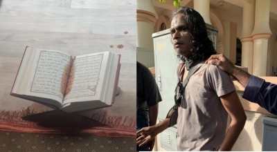 މިސްކިތަށް ކުޑަކަމުދިޔަ މީހާ، އަނެއްކާ ވެސް މިސްކިތަކަށް ވަދެ ޚަތިމަށް ރަތްކުޅު ޖަހައިފި