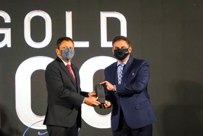 ކޯޕަރޭޓް މޯލްޑިވްސް ގޯލްޑް 100 އެވޯޑު އަނެއްކާވެސް އުރީދޫއިން ހޯދައިފި