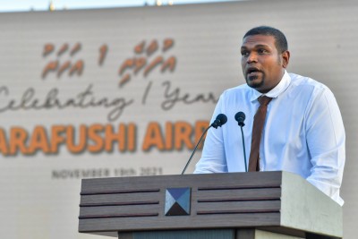 ހޯރަފުށީ އެއާޕޯޓުގެ ސަބަބުން ރަށުގެ އާމްދަނީއަށް މަހަކު ބައި މިލިއަން ރުފިޔާ އިތުރުވެއްޖެ: ރިޒްވީ