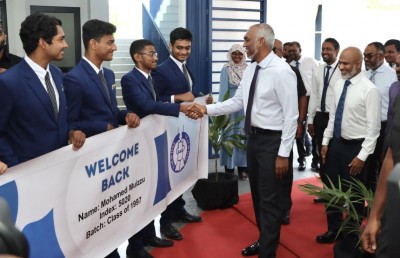 27 އަހަރަށް ފަހު ރައީސް މުއިއްޒު ސީއެޗްއެސްއީ އަށް، ލިބުނީ ސަޕްރައިޒެއް!