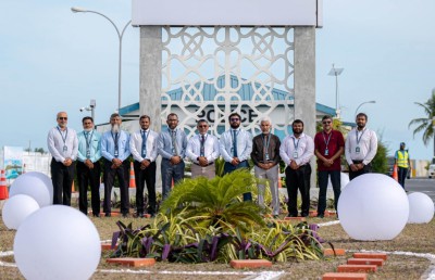 ވެލާނާ އެއާޕޯޓުގައި ހެދި "ވެލްކަމް" މޮނިއުމެންޓް ހުޅުވައިފި
