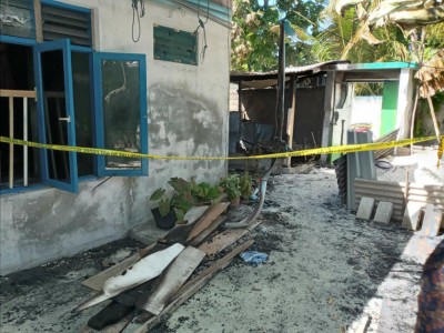 ބަދިގެ އަނދައިގެން ދިޔައީ ނަމާދަށް އެރި ވަގުތު