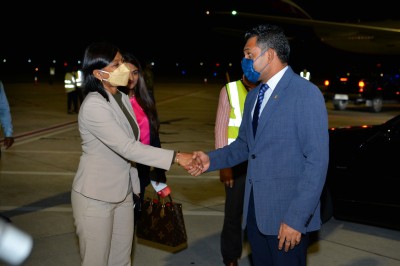 އިންޑިއަން އޯޝަން ކޮންފަރެންސަށް ނައިބު ރައީސް ޔޫއޭއީއަށް ފުރާވަޑައިގެންފި