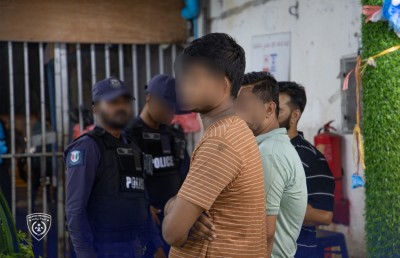 މާރުކޭޓު ގޮޅިތަކުން ހަ މީހަކު ބަންދުކުރި، އޮޕަރޭޝަން ނުހުއްޓާނަން: އިމިގްރޭޝަން