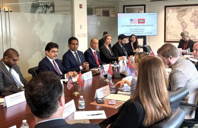 ރާއްޖޭގައި އިންވެސްޓްކުރަން އެމެރިކާގެ ވިޔަފާރިވެރިންނާ މަޝްވަރާކޮށްފި