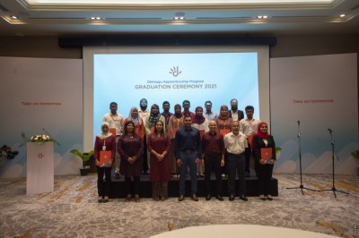 ކާމިޔާބުކަމާއެކު، 15 ކުއްޖަކު ދިރާގު އެޕްރެންޓިސްޝިޕް ޕްރޮގްރާމް ފުރިހަމަކޮށްފި