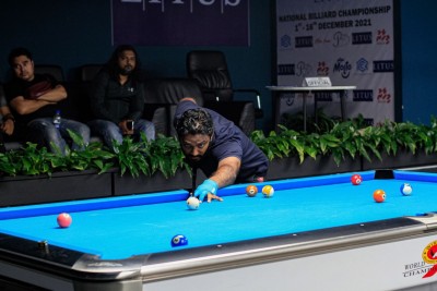 ނެޝަނަލް ބިލިއާޑް ޗެމްޕިއަންޝިޕް: ޑަބަލްސް އިވެންޓްގެ ފައިނަލަށް އަހުސަނާއި އައްބާސް