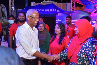 މެރިން އެކްސްޕޯއަށް ރައީސް ސޯލިހު ޒިޔާރަތްކުރައްވައިފި