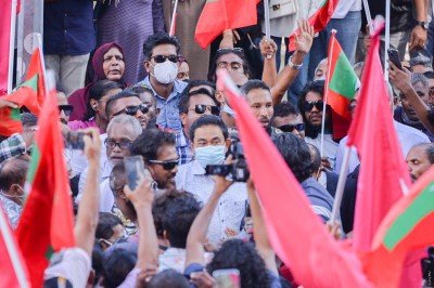 "އިންޑިއާ މިލިޓްރީ އައުޓް" ކެމްޕެއިނަށް ރައީސް ޔާމީން އަތޮޅުތަކަށް