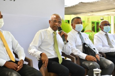 މާފަރު ރައްޔިތުންނަށް ރައީސް ދެއްވި އުފާވެރި ހަބަރު: އެއާޕޯޓު ބޮޑުކުރުމުގެ މަސައްކަތް މި އަހަރު ފެށޭނެ
