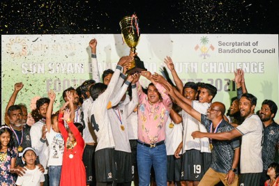 ބަނޑިދޫ ޔޫތު ޗެލެންޖު: މައިޝާން ސްޕޯޓްސް ބަލިކޮށް ޑޭޒީން ތަށި އުފުލައިލައިފި