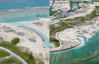 އާބަން އައިލްގެ ޗެނަލް ބްރިޖު ހުޅުވައި، ހުޅުމާލެ 2 ގައި އާޓިފިޝަލް ބީޗެއް ހަދަނީ