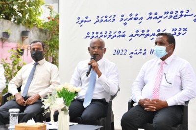 "ހޮޅޫމީދޫ" ތަރައްގީކޮށް، ހޮޅުދޫ ރައްޔިތުންނަށް ގޯތި ދޫކުރާނަން: ރައީސް