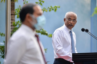 ބަޔަކަށް ކަމުނުދިޔަސް، މަސްތުވާތަކެއްޗާ ދެކޮޅަށް ކުރާ މަސައްކަތް ހުއްޓާނުލާނަން: ރައީސް