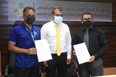 ތިނަދޫގައި އިންޑަސްޓްރިއަލް ޒޯނެއް ހަދަން ބިން ހިއްކުމުގެ މަސައްކަތް އެމްޓީސީސީއަށް