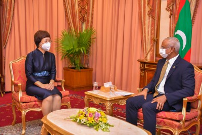 ޚާރިޖީ ވަޒީރުގެ ދަތުރުފުޅާއެކު ދެ ގައުމުގެ ދެމެދުގައި އޮތް ގުޅުން ވަރުގަދަވެއްޖެ: ޗައިނާ ސަފީރު