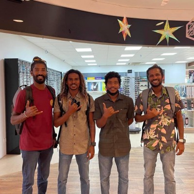 ގައުމީ ސާފިން ޓީމު ލަންކާއަށް