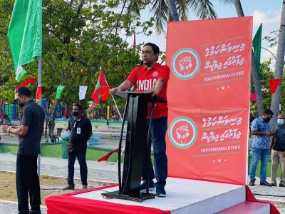 ފާރުތަކުގައި "އިންޑިއާ އައުޓް" ޖެހުމަކީ ދައުލަތާ ބެހޭ ކަމެއް ނޫން: ރައީސް ޔާމީން