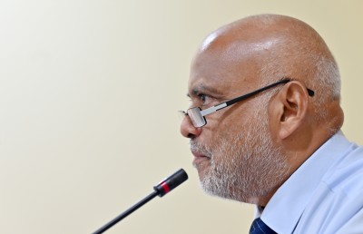 ގޯތިތަކާ ބެހޭ ސުވާލުތަކަށް ޖަވާބު ދެއްވުމަށް ހައިދަރަށް މަޖިލީހަށް ވަޑައިނުގެންނެވުނު!