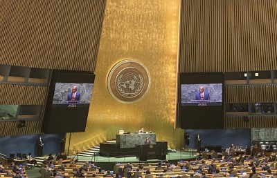 އދ.ގެ އާންމު ބައްދަލުވުމަށް ކޮވިޑް ވެކްސިންގެ ހިޔަނި