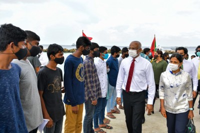 ޅ. އަތޮޅުގެ ރަށްތަކަށް ހުކުރު ދުވަހު ރައީސް ވަޑައިގަންނަވަނީ