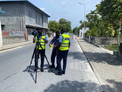 އައްޑޫގައި ސްޕީޑްގަން ބޭނުންކުރަން ފަށައިފި