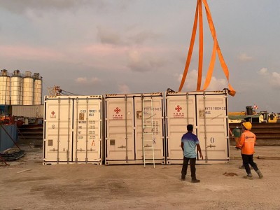 ޗައިނާއިން ހަދިޔާކުރި ޑީސަލިނޭޝަން ސާމާނު ރާއްޖެއަށް ގެނެސްފި