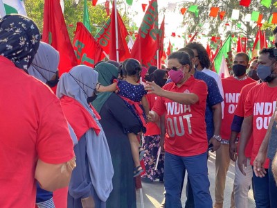"އިންޑިއާ އައުޓް" ހުއްޓުވާ ބިލް މަޖިލީހަށް ހުށަހަޅަން އެމްޑީޕީއިން ފާސްކޮށްފި