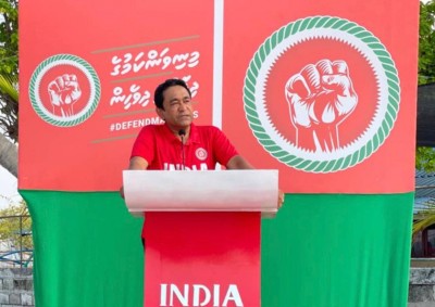 އުތުރުތިލަފަޅަކީ ނުރައްކަލުން ފުރިގެންވާ ތަނެއް، އިންޑިއާގެ އަސްކަރީ މަރުކަޒެއް: ރައީސް ޔާމީން