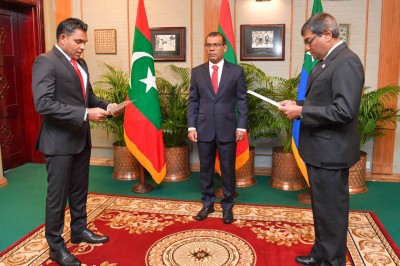 ރައީސުލްޖުމްހޫރިއްޔާގެ މަސްއޫލިއްތުގެ ހުވާ ނައިބު ރައީސް ކުރައްވައިފި