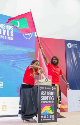 އޭޝިއަން ގޭމްސްގައި ރާއްޖޭގެ ފުރަތަމަ މެޑަލް ސާފިންއިން ހޯދާނެކަމަށް އުއްމީދު ކުރަން: ރާފިއު