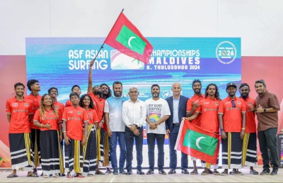 ގައުމީ ސާފިން ޓީމުން ގުގުމާލި އަޑު: އަހަރެމެން މިއީ ދިވެހީން، ރާޅުތަކުގެ ދަރިން!