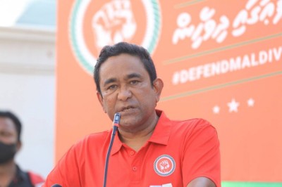 ދިވެހީންގެ އިންޓެލިޖެންސް ރިޕޯޓް އިންޑިއާއިން ފޮނުވުމުން ސައްހަކަން ނުބަލާ ފިޔަވަޅު އަޅާ: ޔާމީން