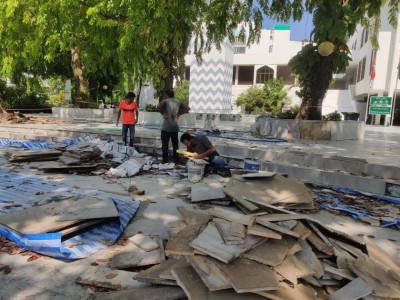 ރޯދަ މަހަށް އިސްލާމީ މަރުކަޒުގެ އާބާތުރަ ފިލުވުމުގެ މަސައްކަތް ބާރު ސްޕީޑުގައި ކުރިއަށް