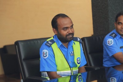 ކަށިން ހިތްވަރު ނެރެގެން ފުލުހުސް މީހާ ދެއްކި ހިތްވަރާއި ސާބިތު ކަމަށް ސީޕީގެ ތައުރީފް