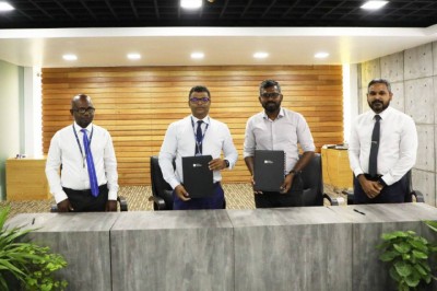 ހުޅުމާލޭ ޕޯޓުގެ ކޮންޓެއިނާ ސްޓޯރޭޖުގެ ޖާގަ އިތުރުކުރުމަށް އެއްބަސްވުމެއްގައި ސޮއިކޮށްފި