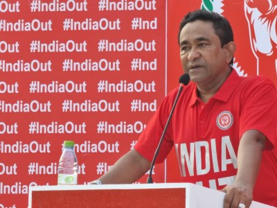 މި އަހަރު ނިމުމުގެ ކުރިން "އިންޑިއާ އައުޓް" ކުރަން ޖެހޭ: ޔާމީން