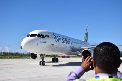 ސްރީލަންކަން އެއާލައިންސްއިން ގަމަށް ހަފްތާއަކު ދެ ދަތުރުކުރަން ފަށަނީ