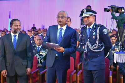 އިންޑިއާއިން އަޅައިދިން ޕޮލިސް އެކެޑެމީ ހުޅުވަން ރައީސް މާދަމާ އައްޑޫއަށް